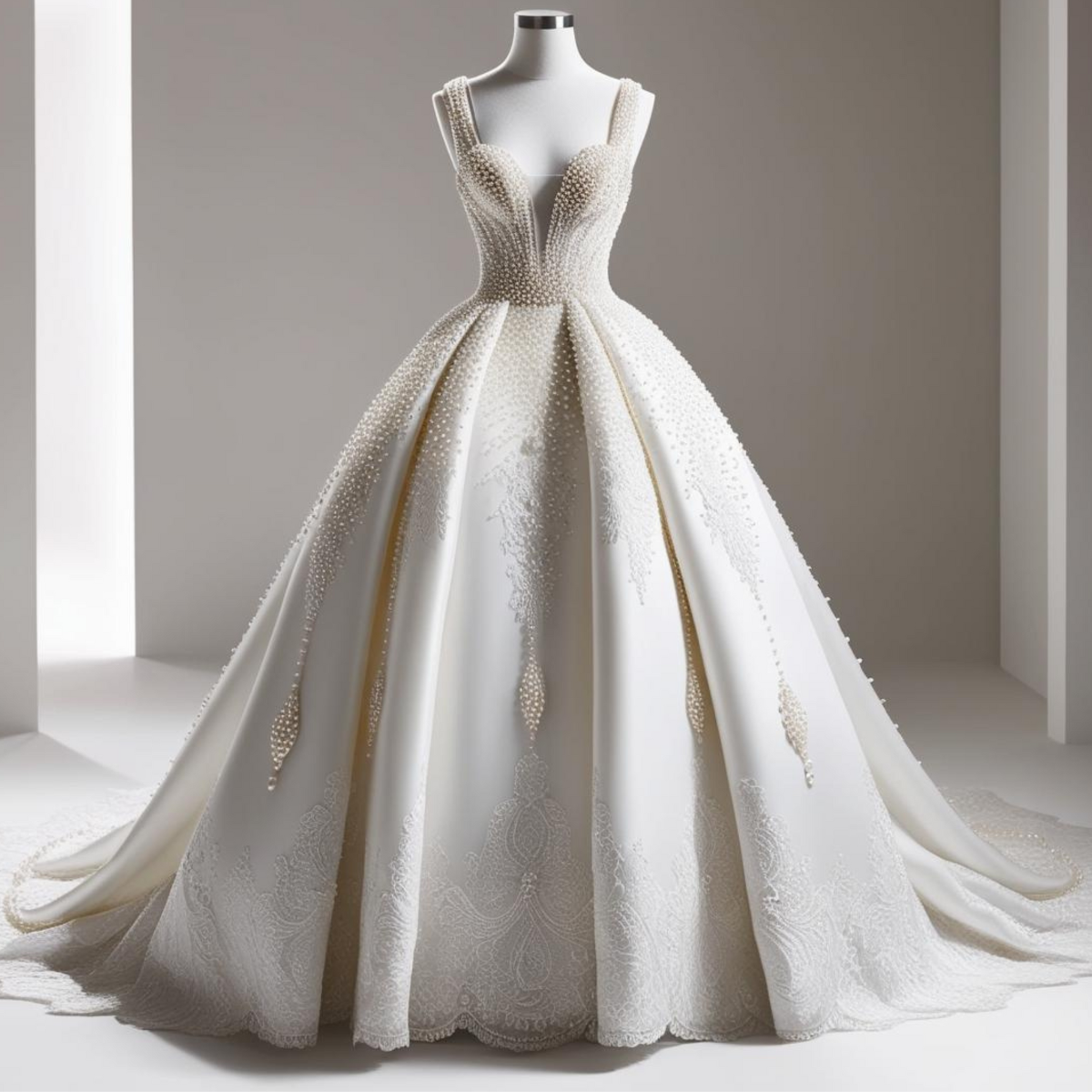 Evening wear design by Nefertiti